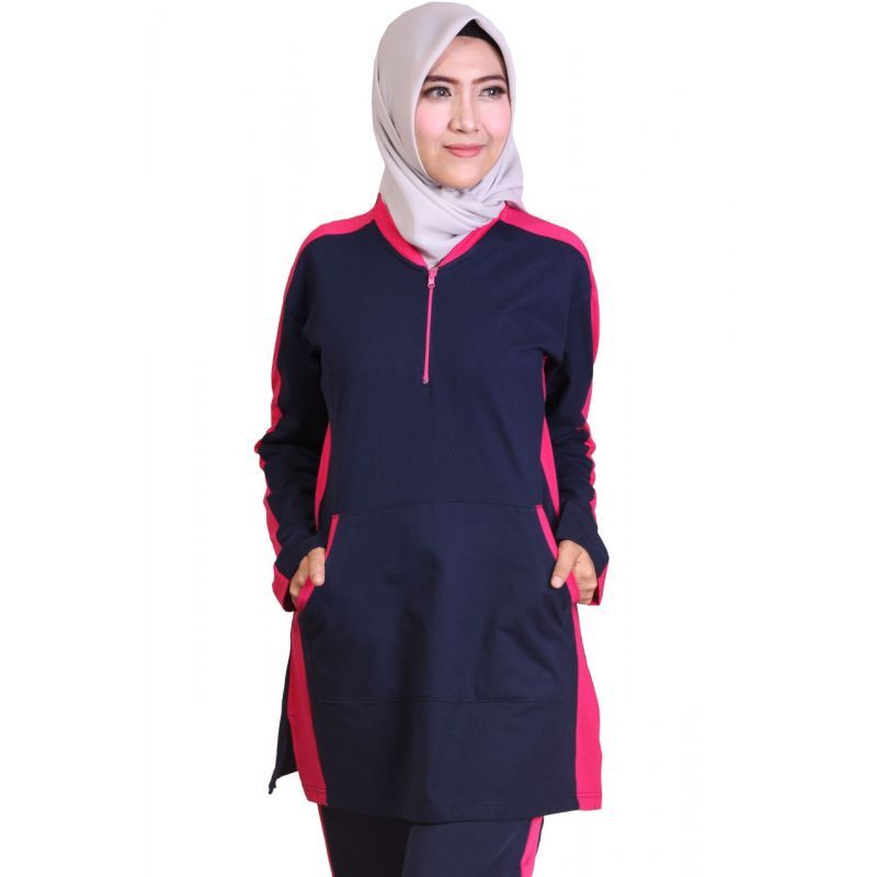 Baju Olahraga Muslimah-Baju Olahraga Dewasa-Baju Olahraga Perempuan-Rocella Jovanca