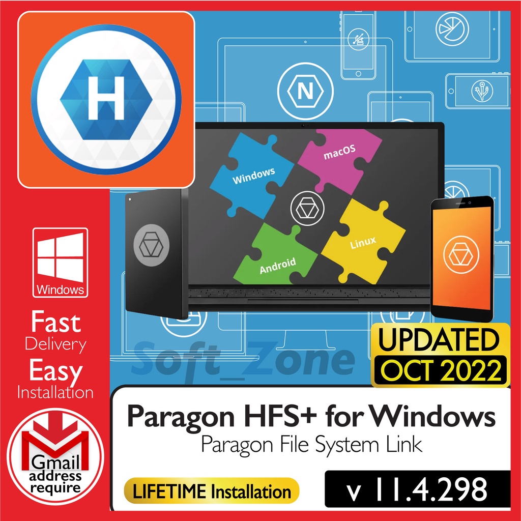 

Prgn HFS+ fr Wndws 11.4.298 [WINDOWS x64][100% Wrkng][LIFETIME INSTALLER] - Dgtl Dwnld