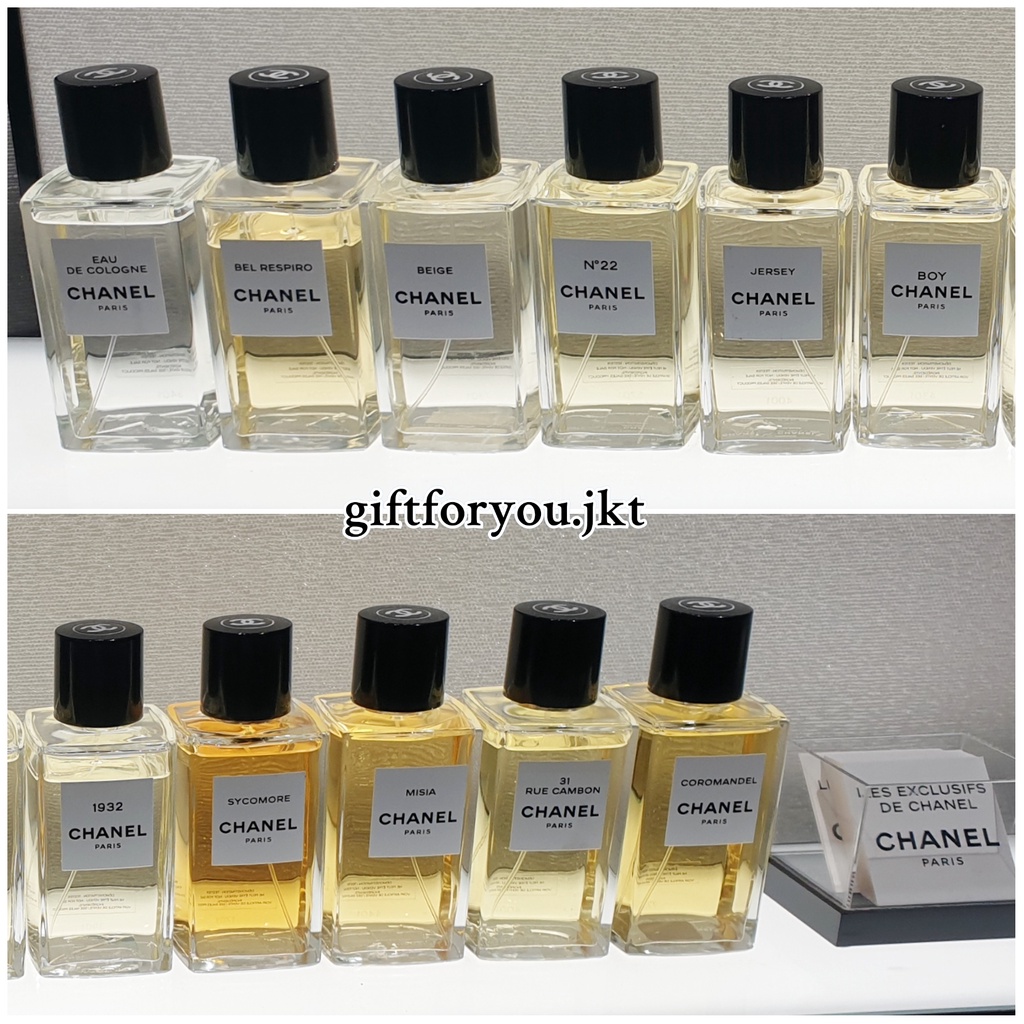Parfum Chanel Paris Original Eau De Cologne / Bel Respiro / Beige / N22 / Jersey / Boy / 1932 / Syco