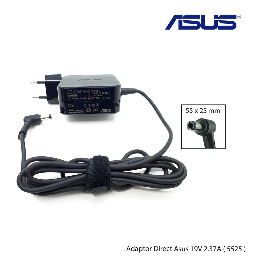 Adaptor Asus 19V 2.37A Cas Laptop/ Charger asus Connecter Size : 5.5x2.5mm - 00052