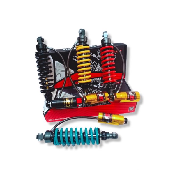 Shock MonoShock Ride it Gp 103 Ninja R,RR Ninja SS Tabung Pisah Fleksibel Black Series Original Ride