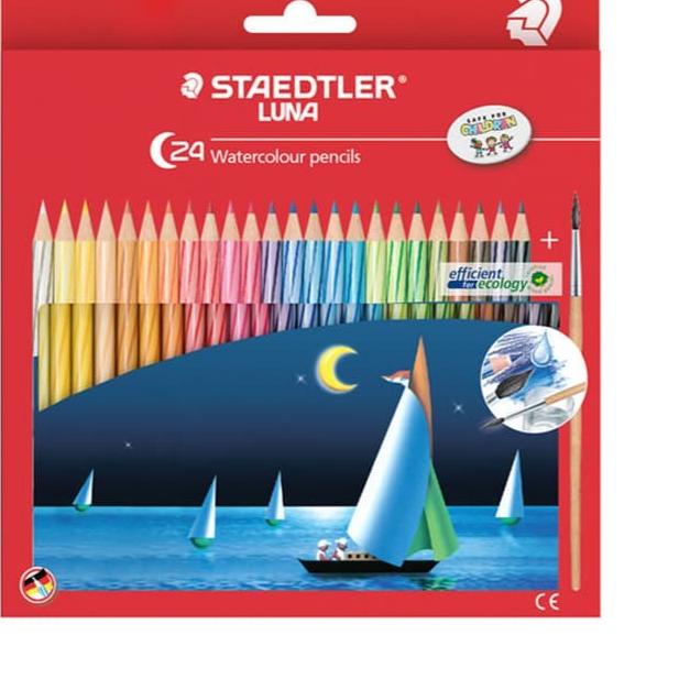 

Flash Sale Pensil Warna Staedtler Luna 24 Warna Watercolour