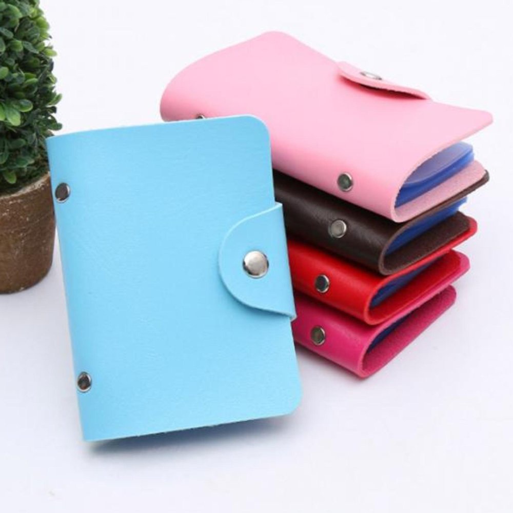 dompet kartu Nama Kredit ATM Card ID Holder 24 kartu Souvenir Pernikahan Pesta