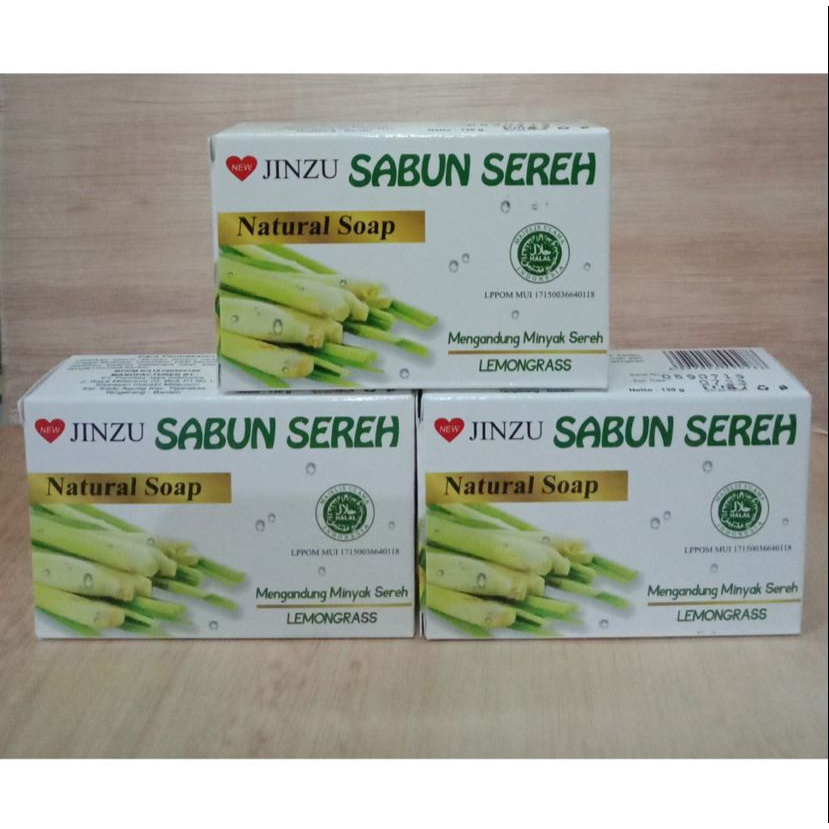 JINZU BAR SOAP SEREH/ PEPAYA/ 130GR