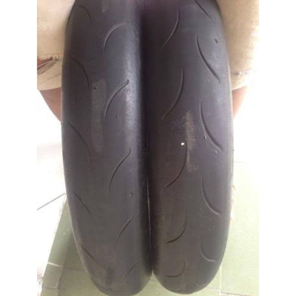 BAN SECOND TUBLESS MERK FDR MP27 90/80 14 SEPASANG