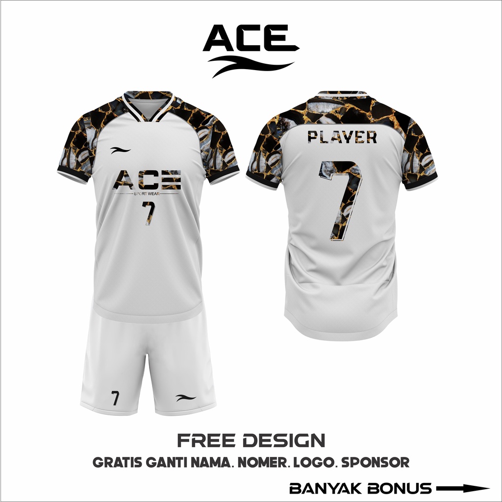 JERSEY FUTSAL PRINTING KEREN DESAIN BISA CUSTOM TERBARU 2023 1 SET/ATASAN