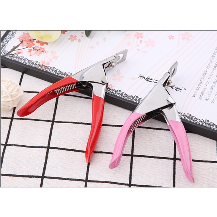 Nail Art Ujung Cutter UV Acrylic Salah Nail Clipper Tips Manicure Pedicure gunting kuku PROMO