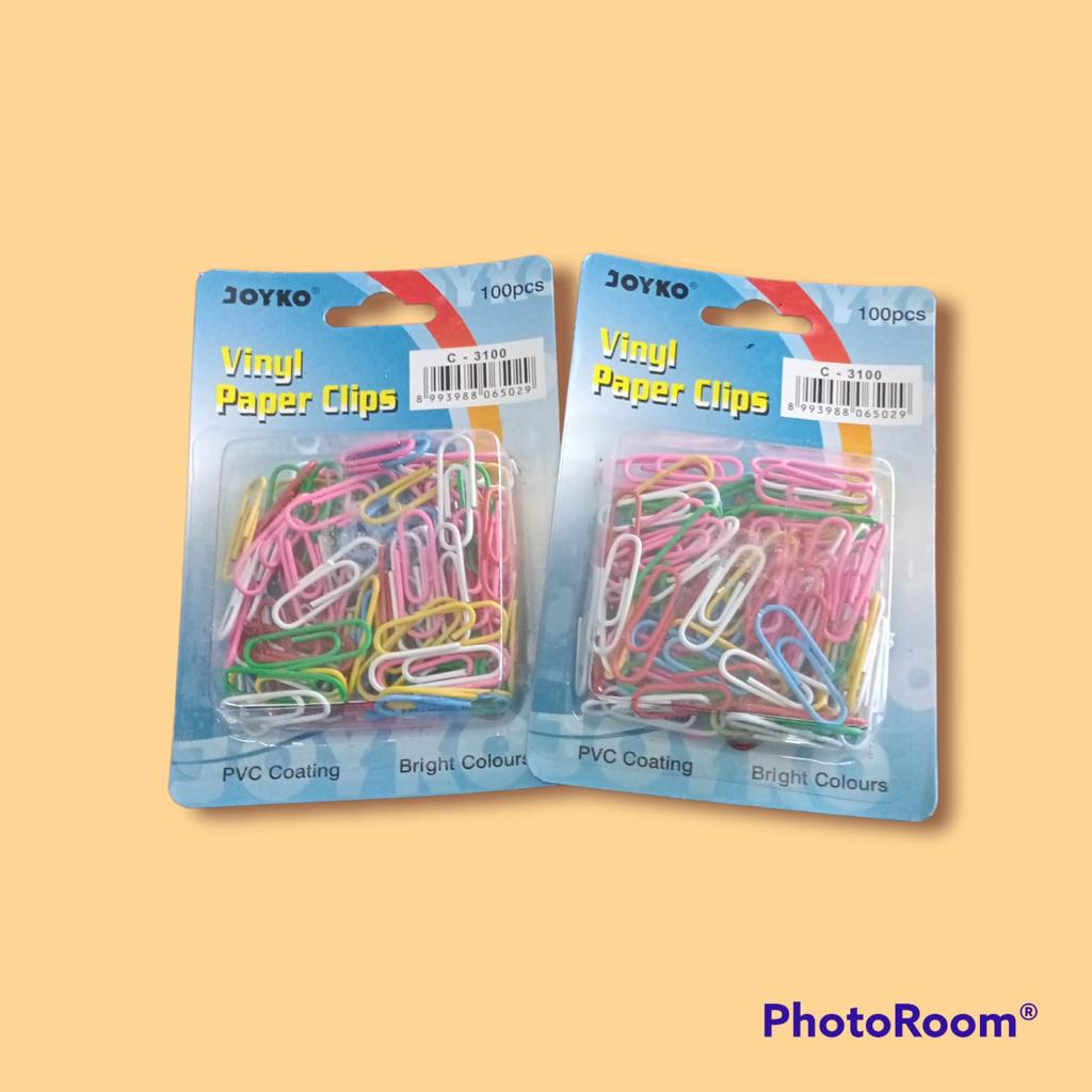 

Vinyl Peper Clips joyko / klip warna