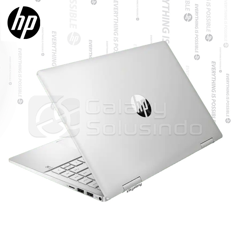 HP PAVILION X360 14-EK0113TU - Core i3-1215U 512GB SSD 8GB RAM FHD Touch - Silver Notebook