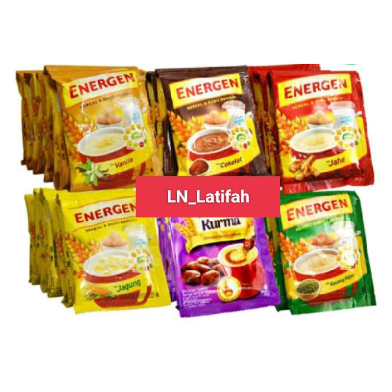 

ENERGEN 1 RENCENG 10 SACHET