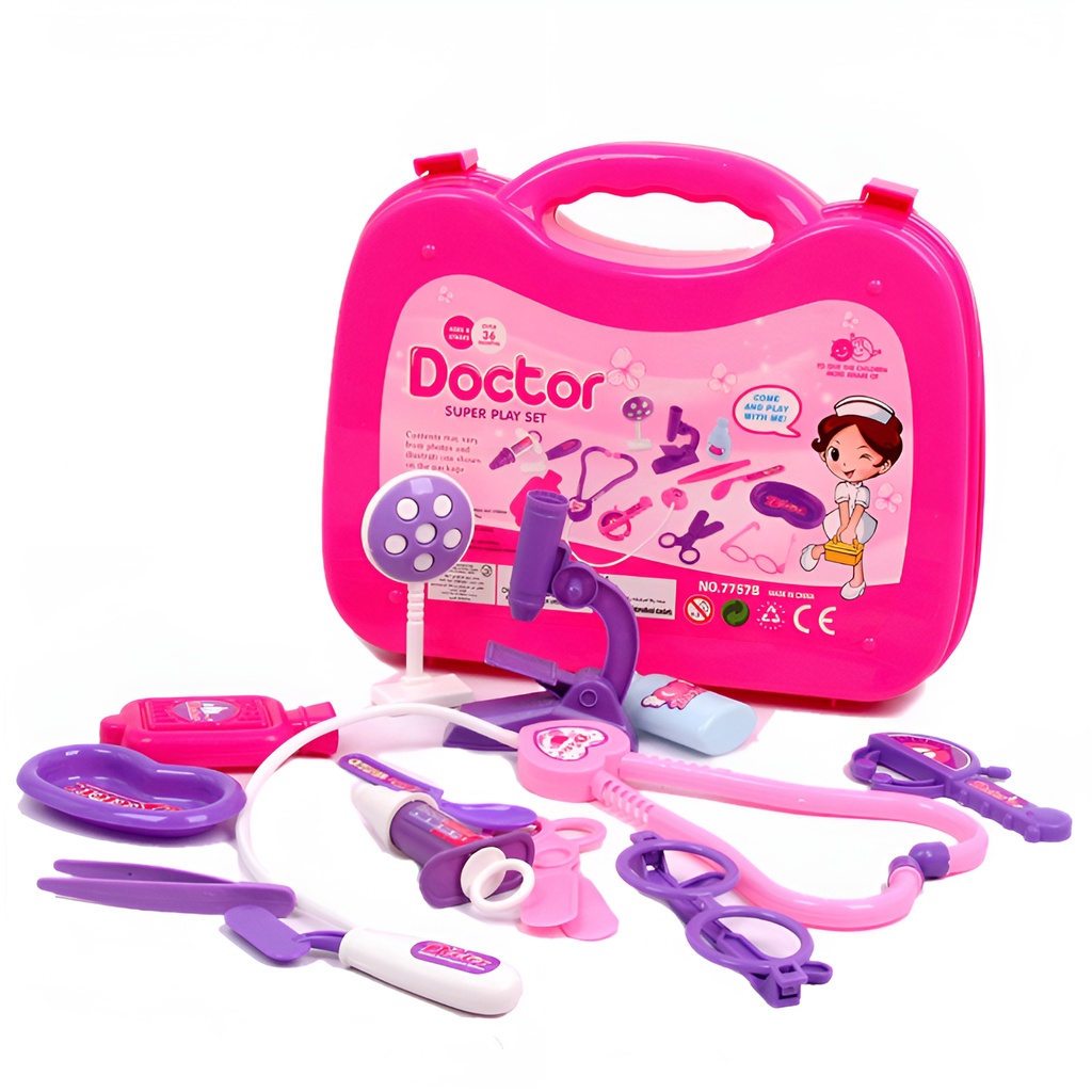 Doctor Toys | Mainan Anak Perempuan Dokter Dokteran | Mainan Edukasi Anak Cewek 3-4-5-6-7 Tahun