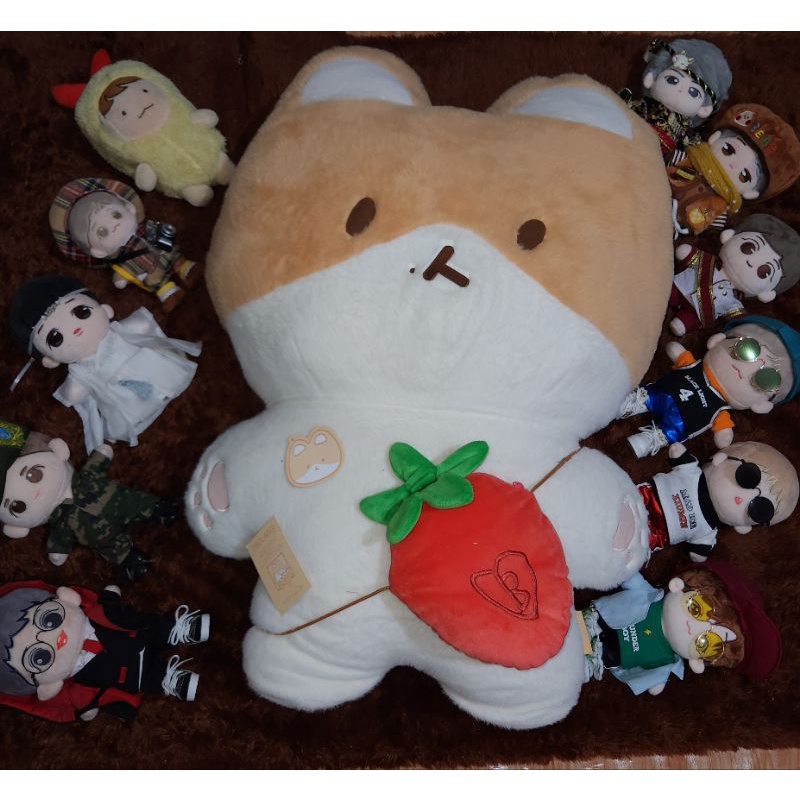 [Ready Stock] Bulk only Doll Baekhyun Teolaegi Official 80cm xiumin suho lay chen chanyeol D.O. Kyun