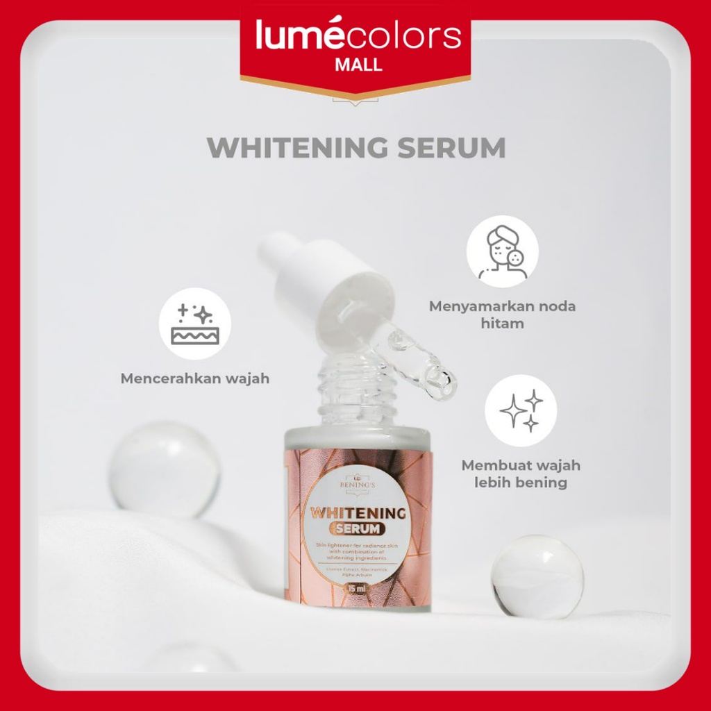 BPOM COD Benings Serum Whitening Mencerahkan Skincare Dr Okky