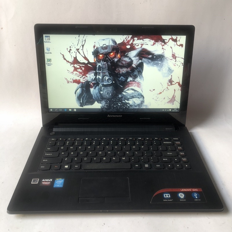 Laptop Gaming - Lenovo G40 - Core i5 Gen 5 - Dual VGA - Ram 8 Ssd 256
