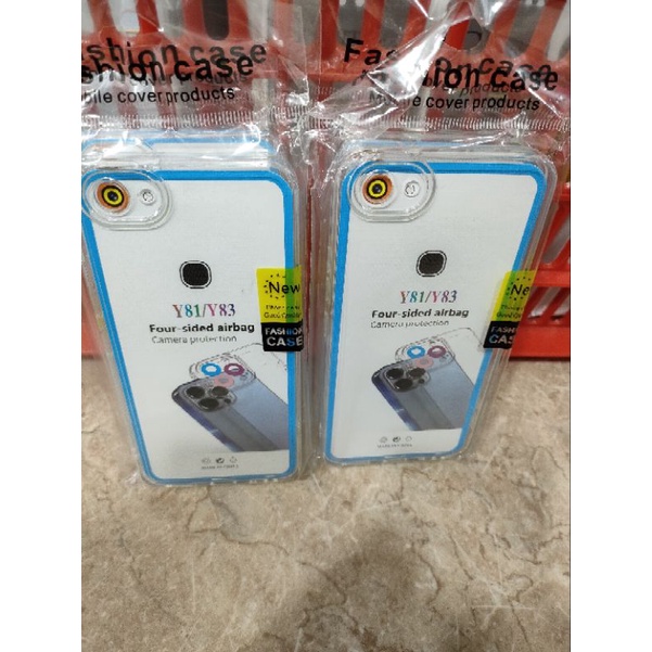 Softcase Vivo Y81 Silikon Casing Case Bening Transparan Pelindung Pro Camera