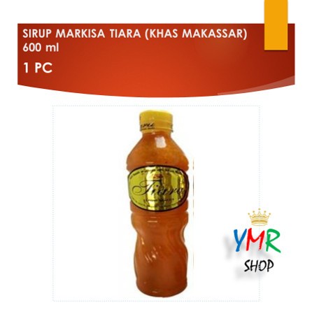 

TIARA SIRUP MARKISA BERBULIR ASLI MAKASSAR 600 ML