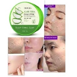 220ML PEELING GEL SYB - ALOEVERA / Aloe Vera Face Peeling Glowing Gel / 92% Lidah Buaya Images Aloevera Ori Aloe Vera Peeling Gel Soothing