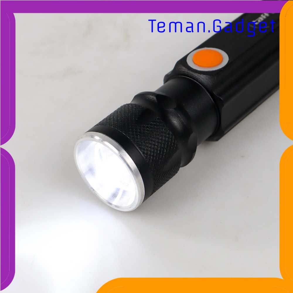 TG-SNT TaffLED Senter LED Lentera USB T6 + COB 2300 Lumens - WY8106