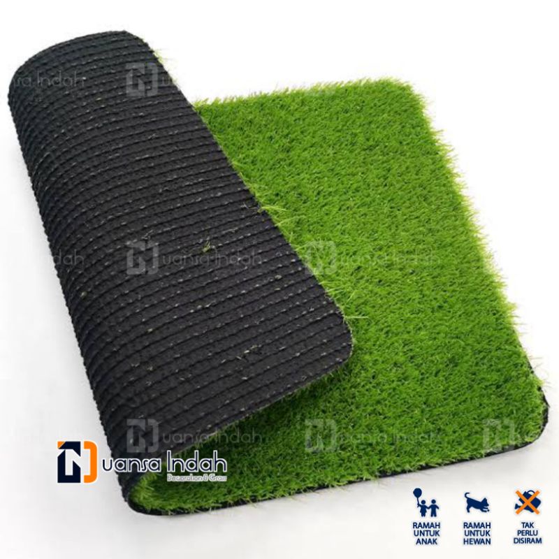 rumput sintetis type swiss standar ukuran 50×50 cm