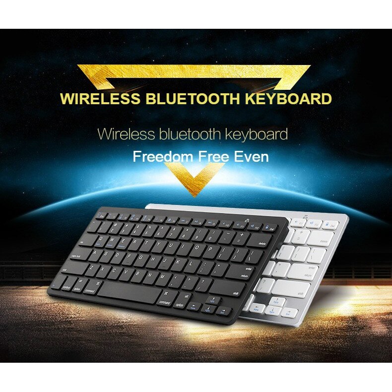 AKN88 - BK3001 - Universal Bluetooth 3.0 Wireless Keyboard - Battery Powered