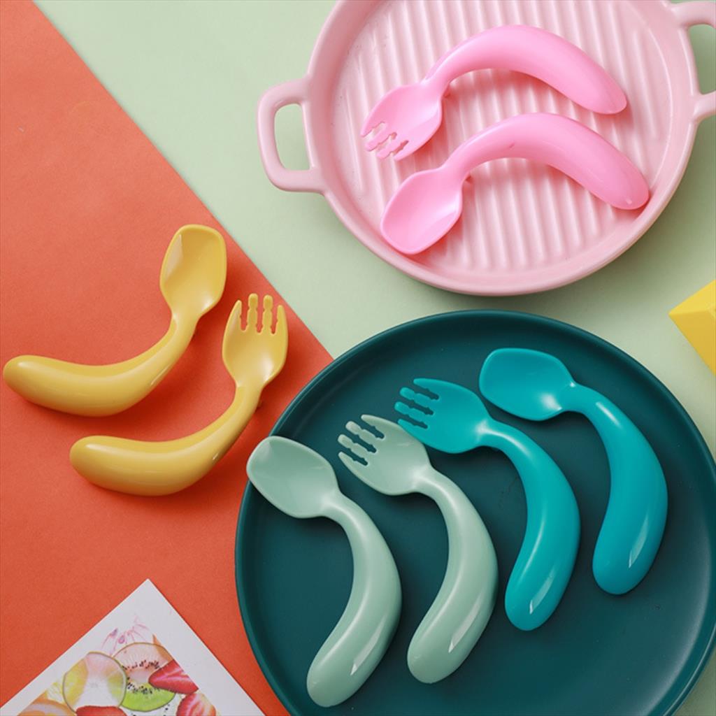 JM0063 FREE BOX Sendok Bayi Baby Spoon Kids Spoon Sendok Makan MPASI Bubur Anak BLW BPA Free