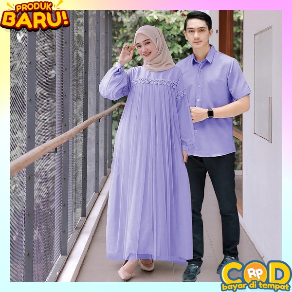 Pakaian Cuple Pria Dan Wanita Gamis Couple Suami Istri Bj Kopel Pasangan Kekinian Baju Couple Suami 