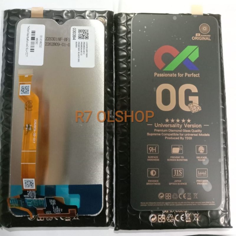 Lcd Realme 2 Pro / Realme C2 Pro Black ORG SUPER