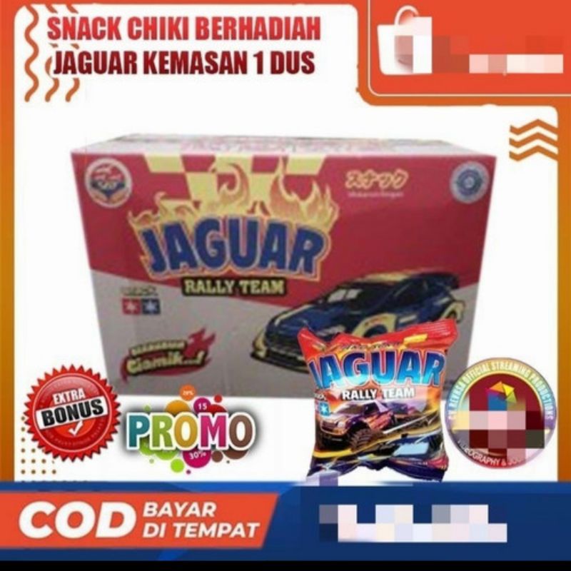 

Ciki Jaguar Berhadiah kemasan jumbo (1 Karton isi 40 pcs)