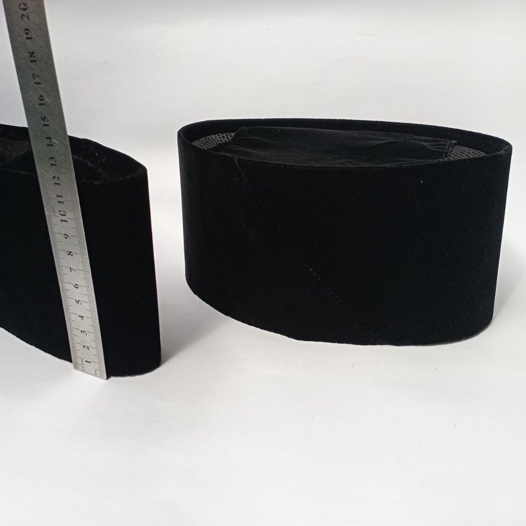 Jual Peci Tinggi 12 13 14 15 Kopiah Madura Songkok Nasional AC Hitam ...