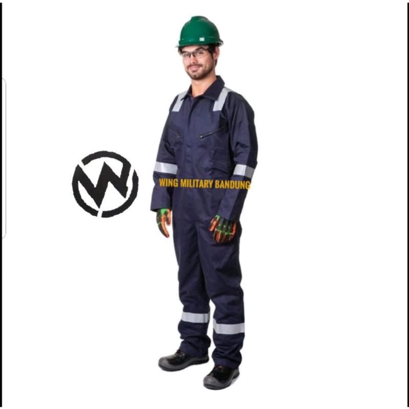 Wearpack safety katelpak proyek coverall scotlight