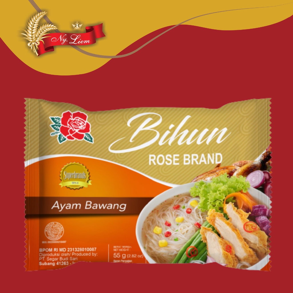 ROSE BRAND Bihun Instant Ayam Bawang 55 gram