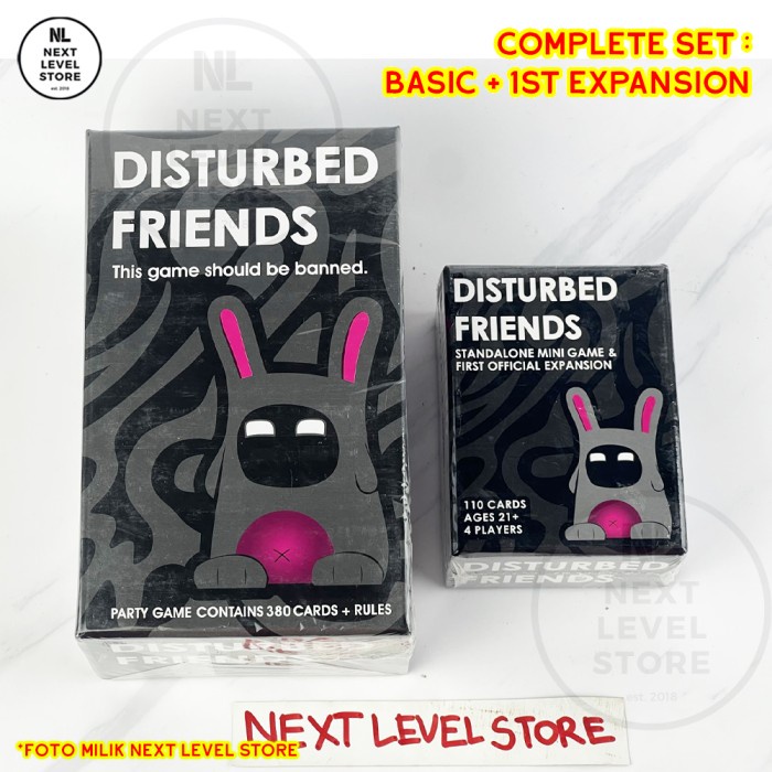 Disturbed Friend Friends Card Game Board Games Basic &amp; Expansion