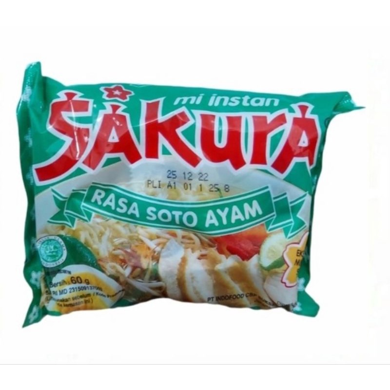 

Mie Instan Sakura Rasa Soto Ayam