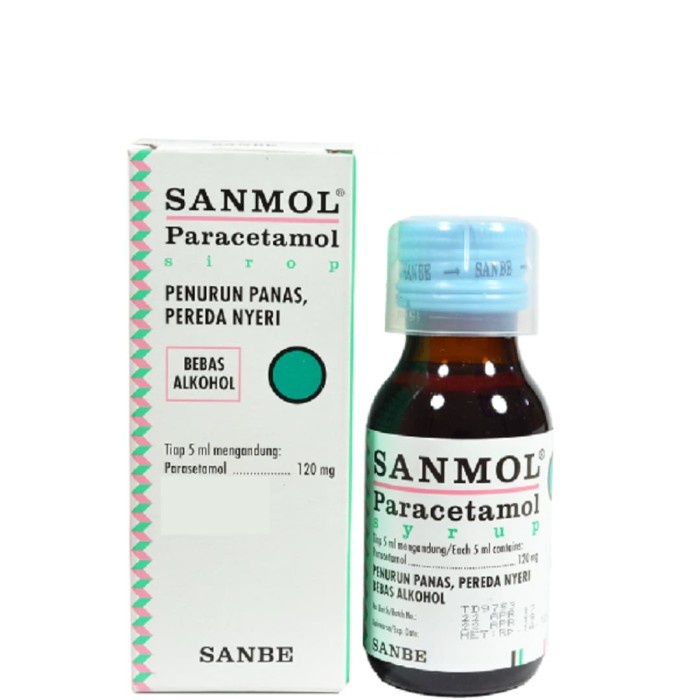 SANMOL PARACETAMOL SYRUP 60ML