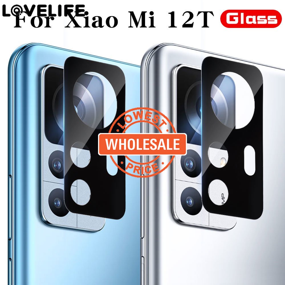 [Harga Grosir] 1pcs High Quality Tempered Film Back Film 9D HD Lensa Film Lensa Transparan Film Tempered Glass Untuk Xiaomi Mi 12T