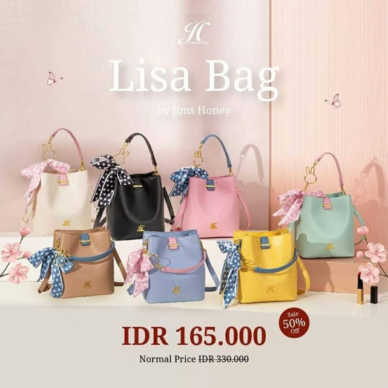 Lisa bag ORI jimshoney / tas jimshoney asli