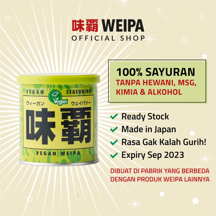 

Weipa Vegan 250g