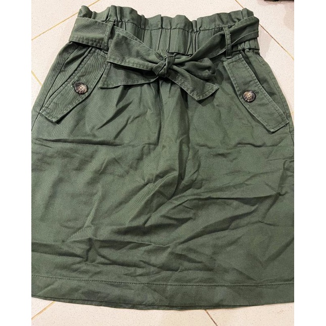 Loft skirt army green