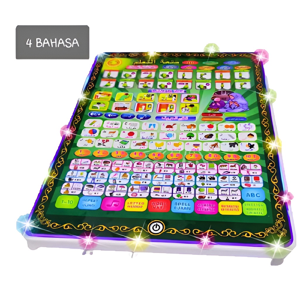 Mainan Belajar Anak | Playpad Anak Muslim | Mainan Edukasi Anak Cewek | Kado Ulang Tahun Anak Perempuan