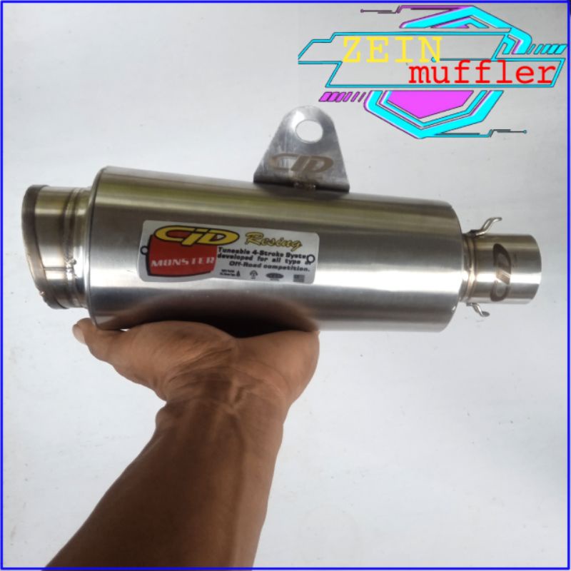 Slencer knalpot/silencer knalpot CLD MONSTER inlet 38mm