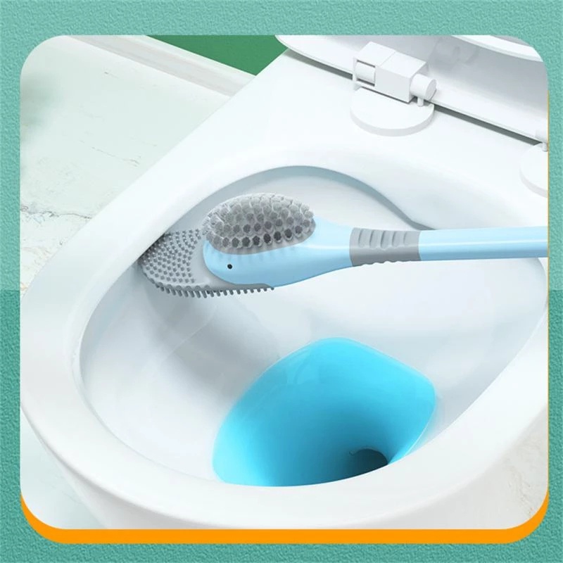 Pembersih Toilet Menggunakan Pembersih Toilet Yang Tidak Bersudut