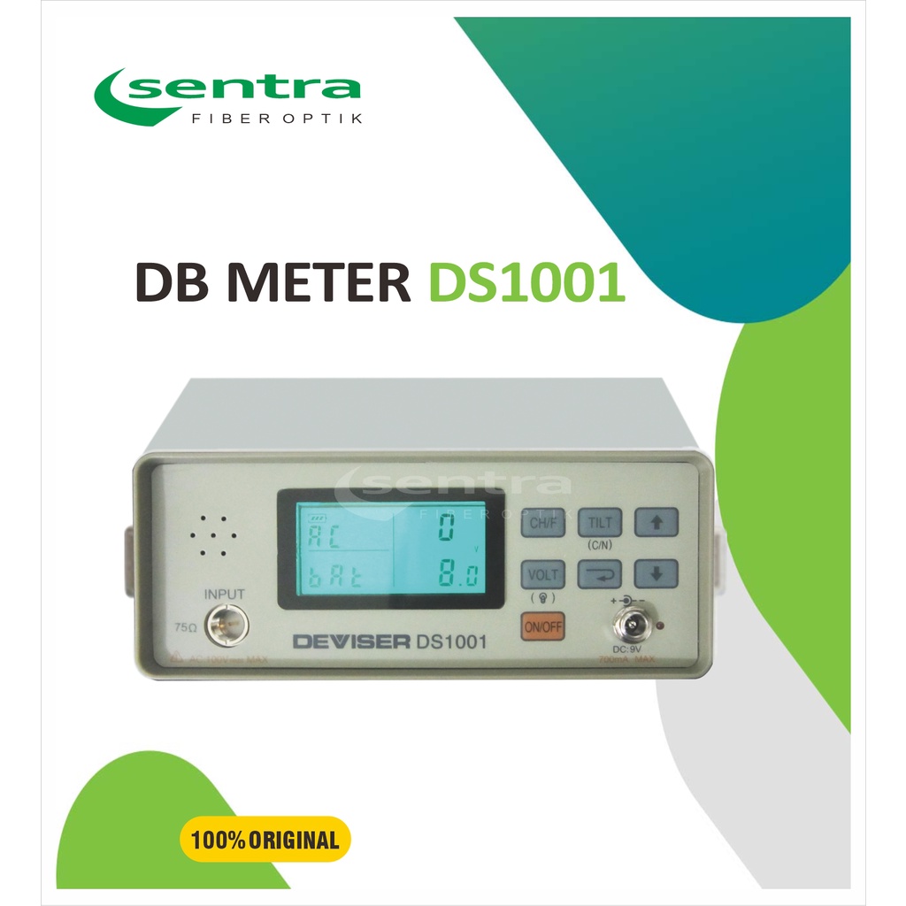 DB Meter Deviser DS 1001 original bergaransi
