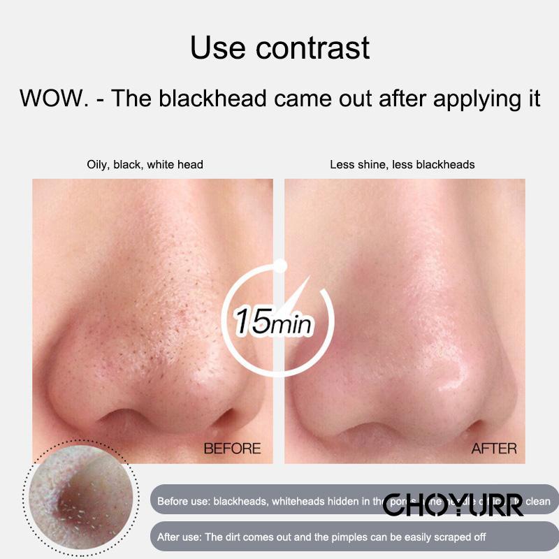 【COD】Volcanic Mud Facial Whitening Clay Mask 110gr Blackhead Removal Masker Wajah Vulkanik Masker Penghilang Komedo-CH