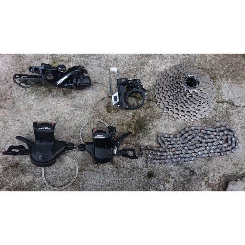 Mini Groupset Deore 3x10 Speed Japan