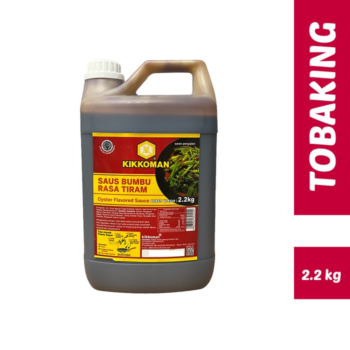 

Kikkoman Saus Tiram Jerigen 2.2 kg Oyster Sauce