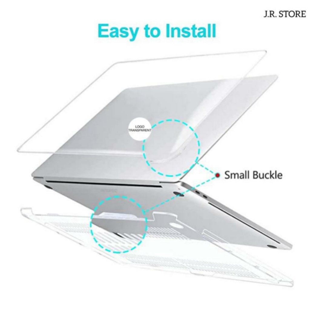 GLOSSY TRANSPARENT Hard case MACBOOK AIR M1 / PRO M1 / AIR / PRO / M1 MAX / M1 PRO / MACBOOK 13 / 13.3 / 13.6 / 14.2 / 16.2 inch / A1706 / A1708 / A1989 / A2159 / A2251 / A2289 / A2338 / A1369 / A1466 / A1932 / A2179 / A2337 / A2681 A1369 / A1466 / A2442