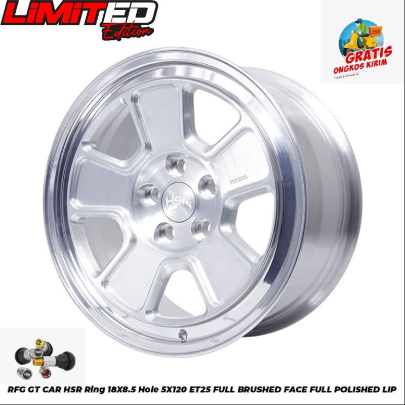 VELG MOBIL HSR FORGED GT CAR VELG MOBIL ORI GINAL VELG MOBIL RING 18