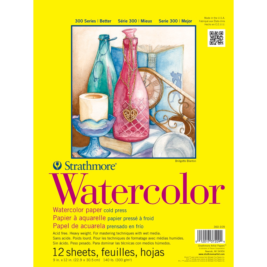 Strathmore - Watercolorur Paper Pad 300 series