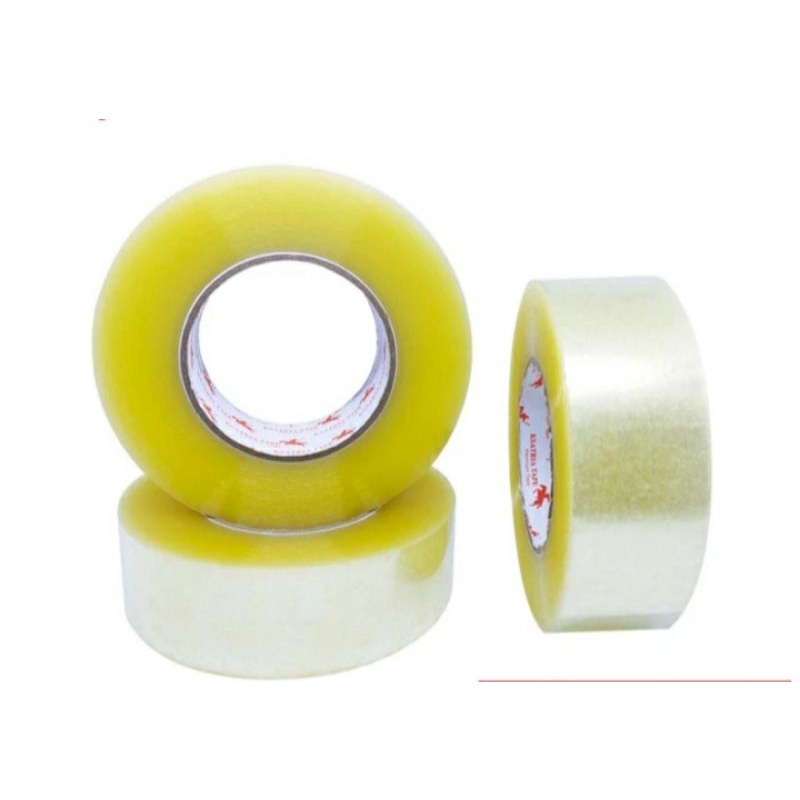 Lakban OPP bening ukuran 45 mm x 300 yard
