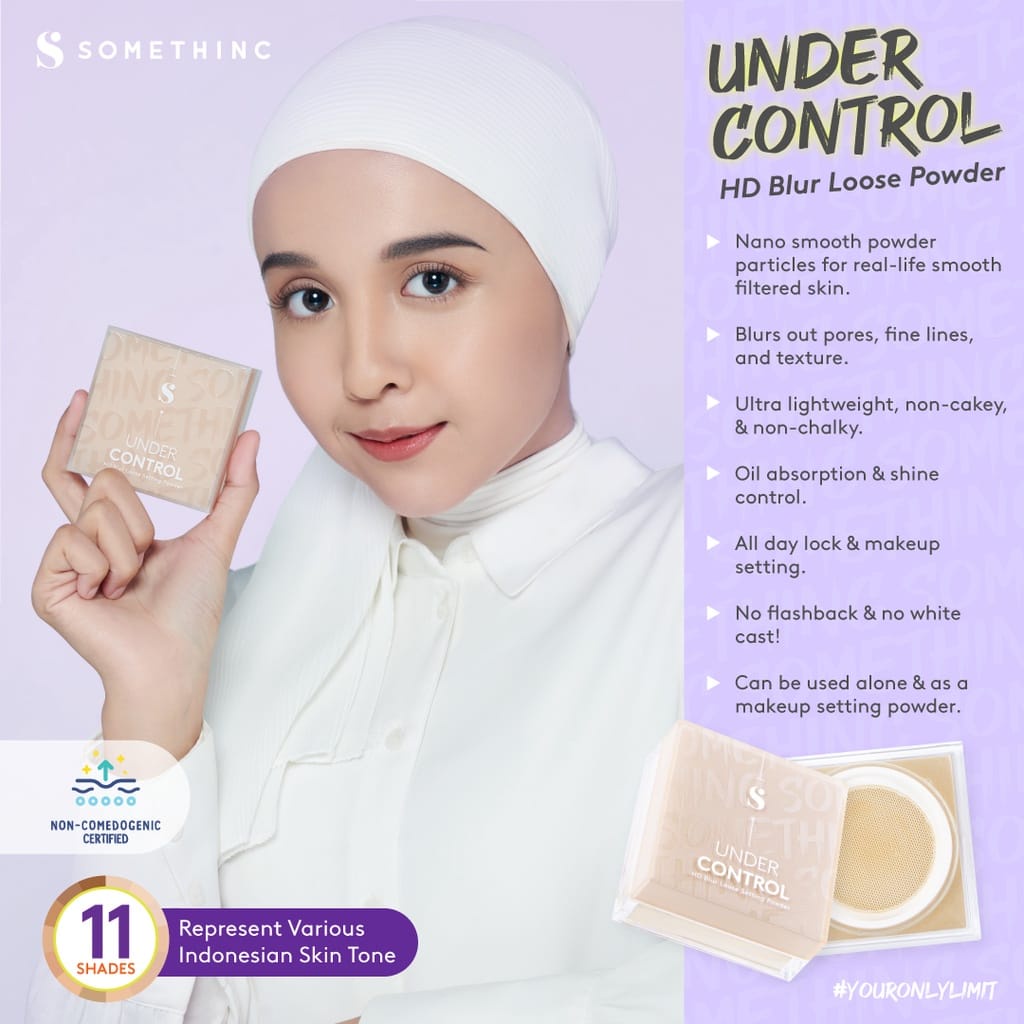 Somethinc Hooman Under Control HD Blur Loose Powder